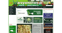 Desktop Screenshot of e-warzywnictwo.pl
